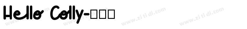 Hello Colly字体转换